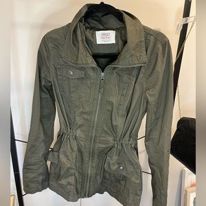 Army green jacket